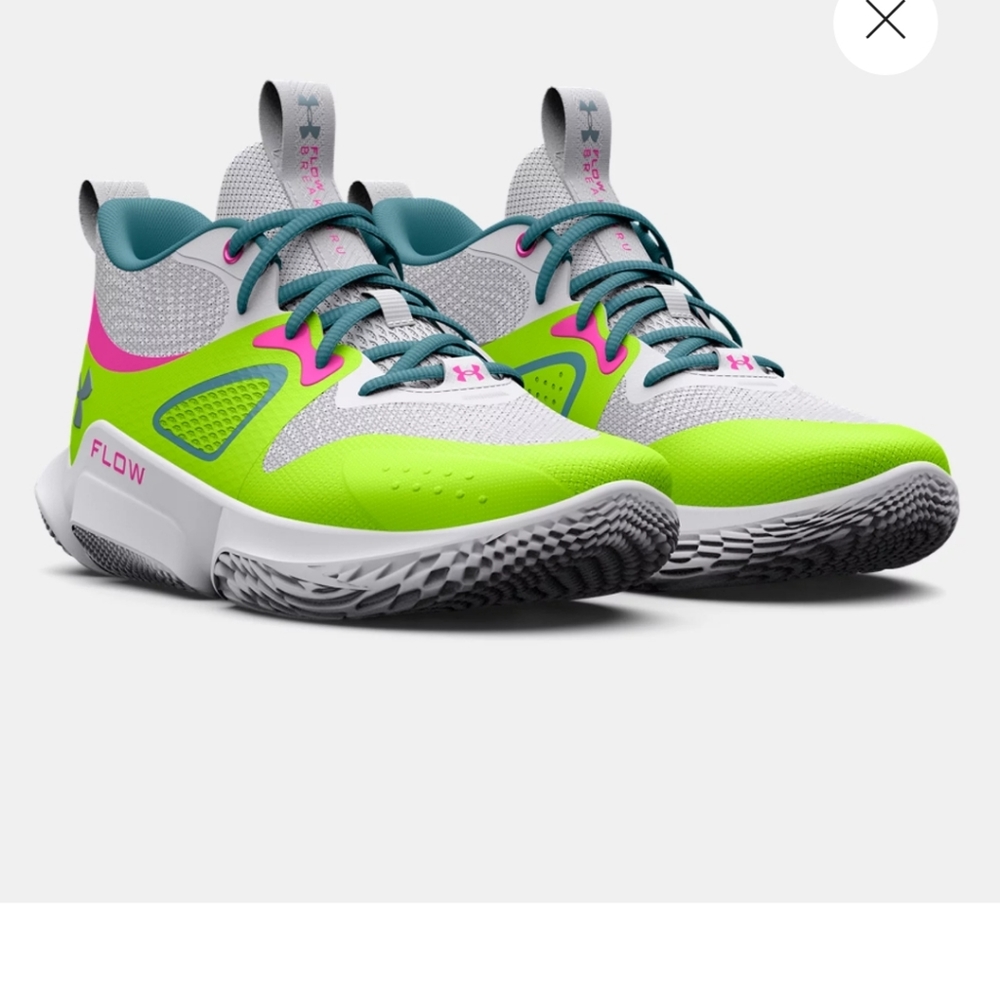 WOMEN'S Size 11 UNDER ARMOUR FLOW BREAKTHRU 3 Basketball Sneakers